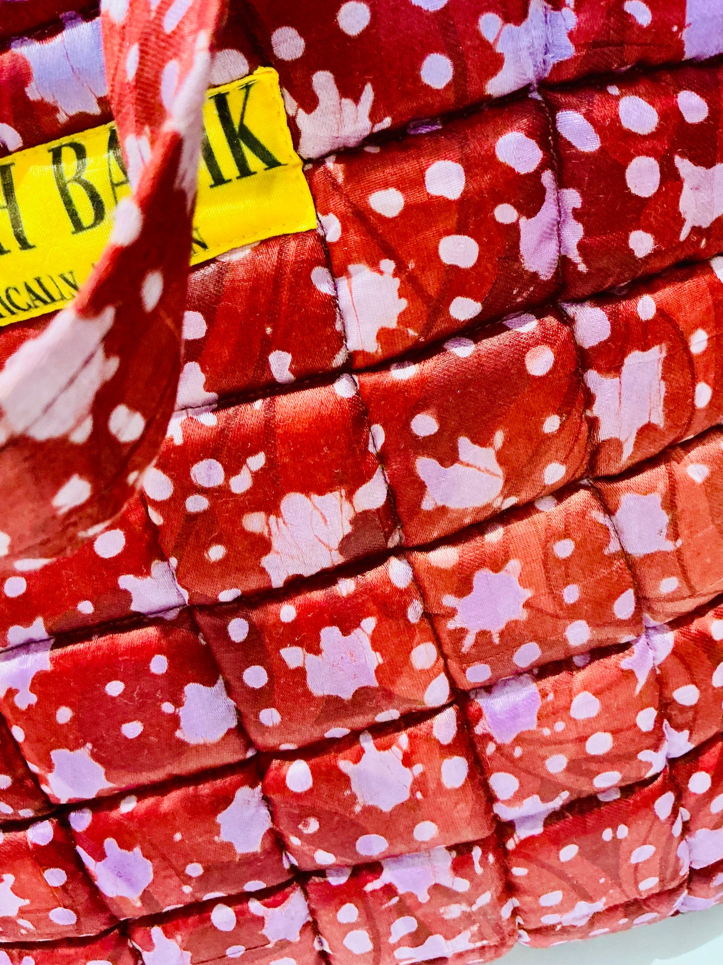 Barri Batik Quilted Small Tech Case