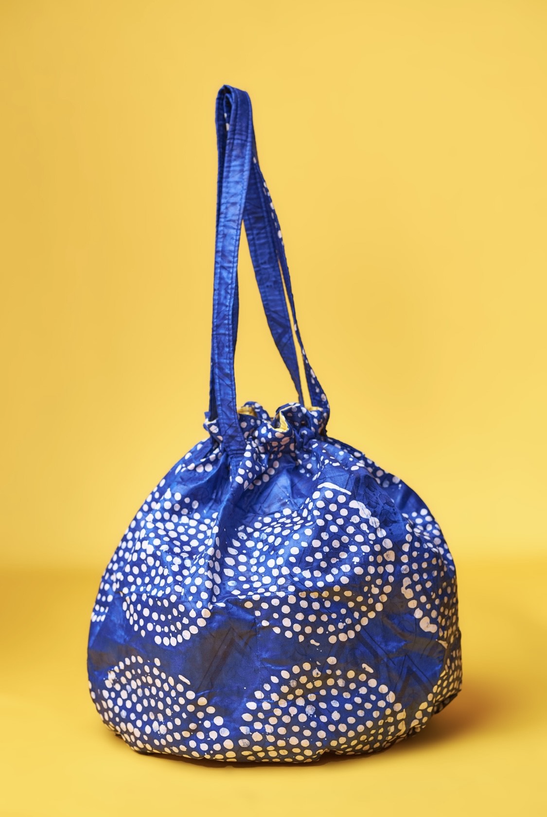 Mano Sakrim Batik Unlined Bucket Bag