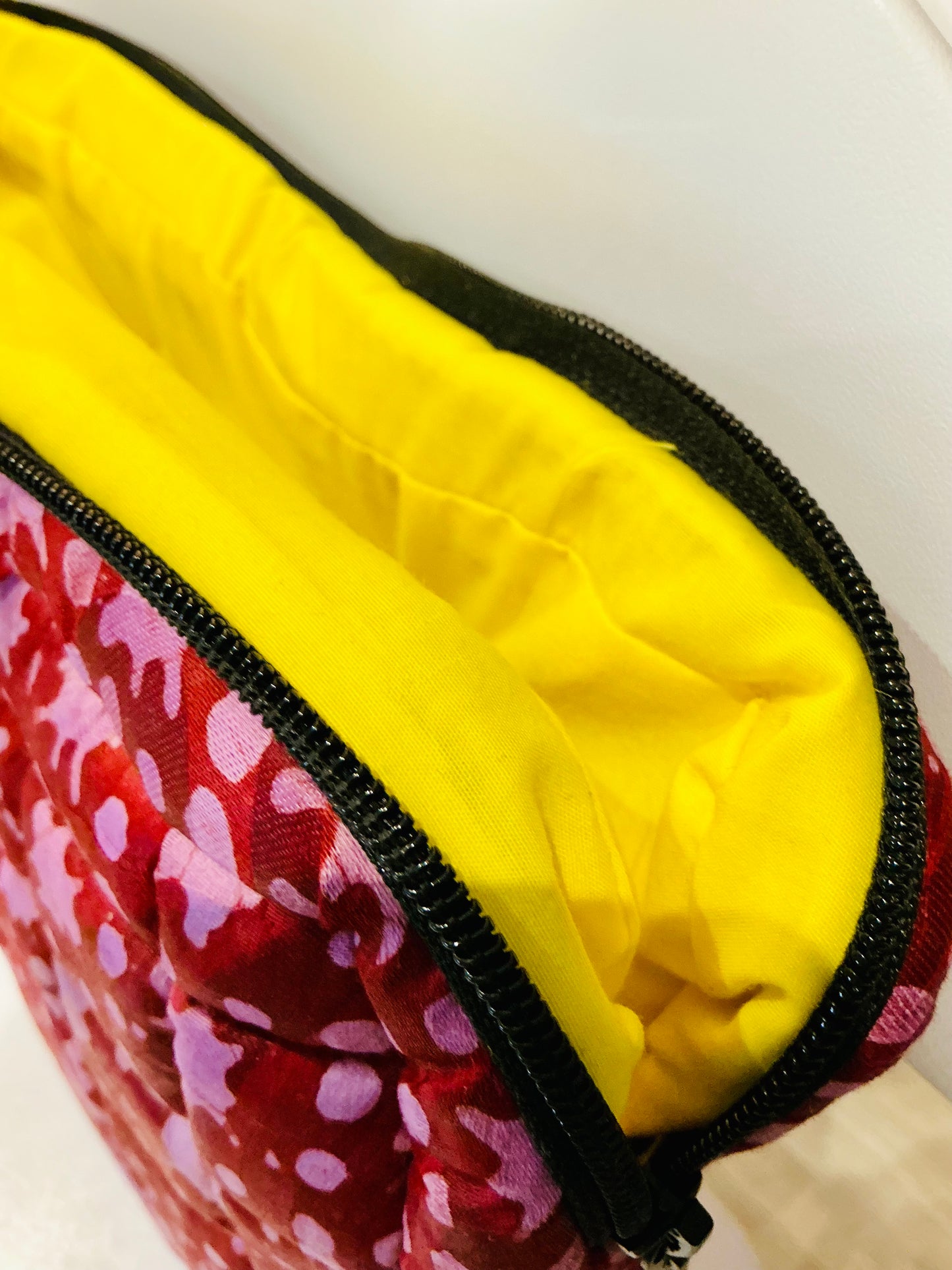 Barri Batik Quilted Small Tech Case