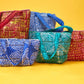 Kpaka Batik Quilted Occasion Tote