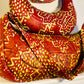 New - Yekomo Batik Quilted JumboXL Crossover Boat Bag Set