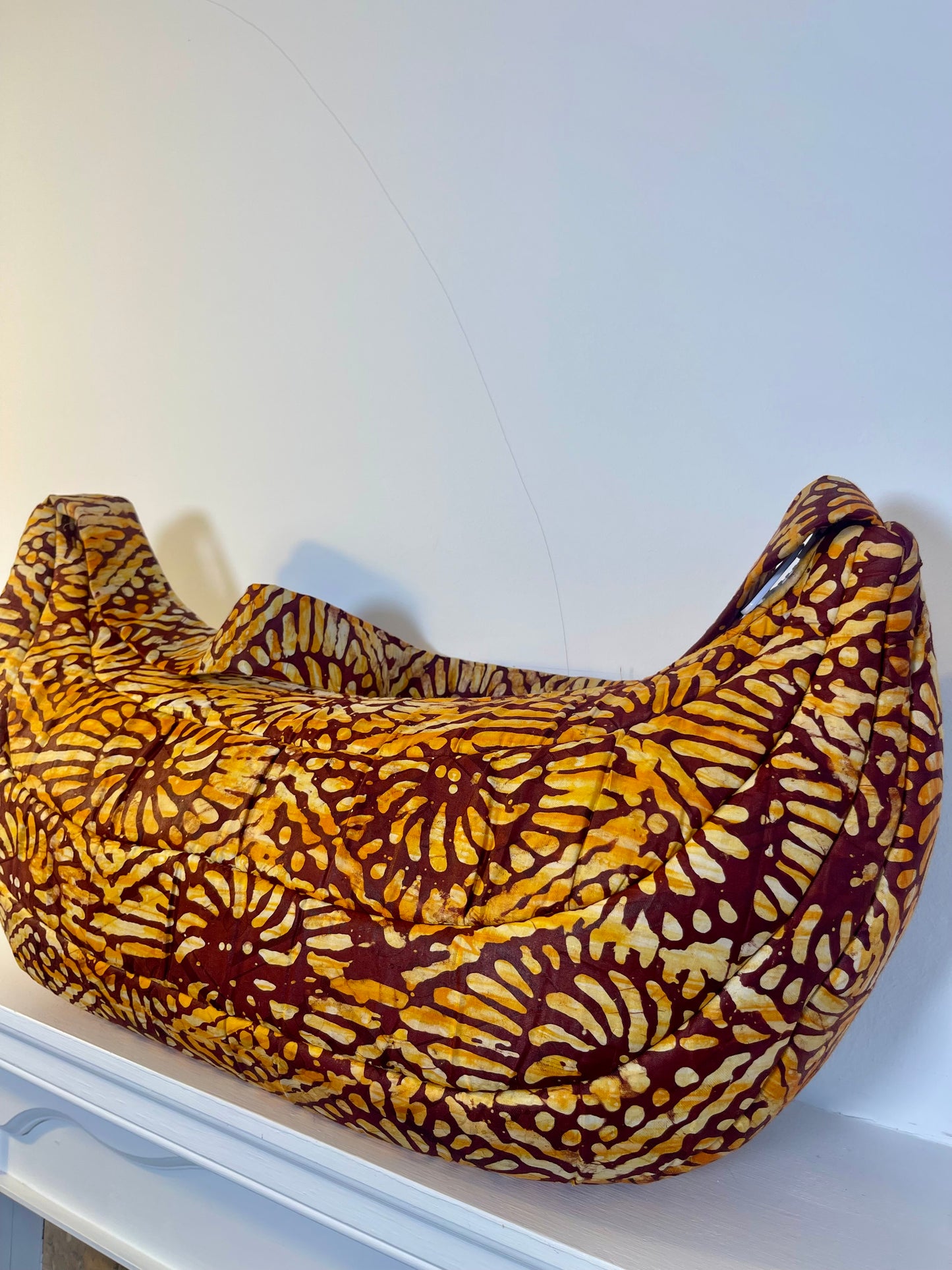 New - YEKOMO Batik Quilted JumboXL Crossover Boat Bag