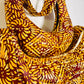 New-Yekomo Batik Quilted Small Underarm Boat Bag