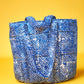 Makpele Batik Quilted Zipper Tote