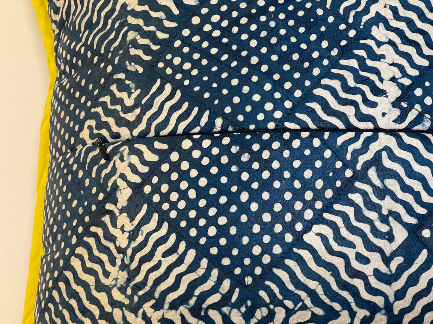 New - Large Malen Batik Quilted Luxe Cushion