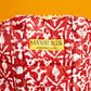 Malen Batik Quilted Open Tote