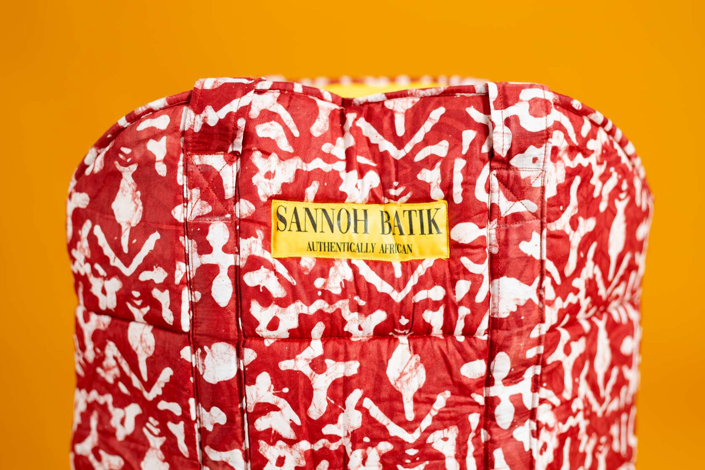 Malen Batik Quilted Open Tote