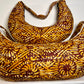 New-Yekomo Batik Quilted Small Underarm Boat Bag