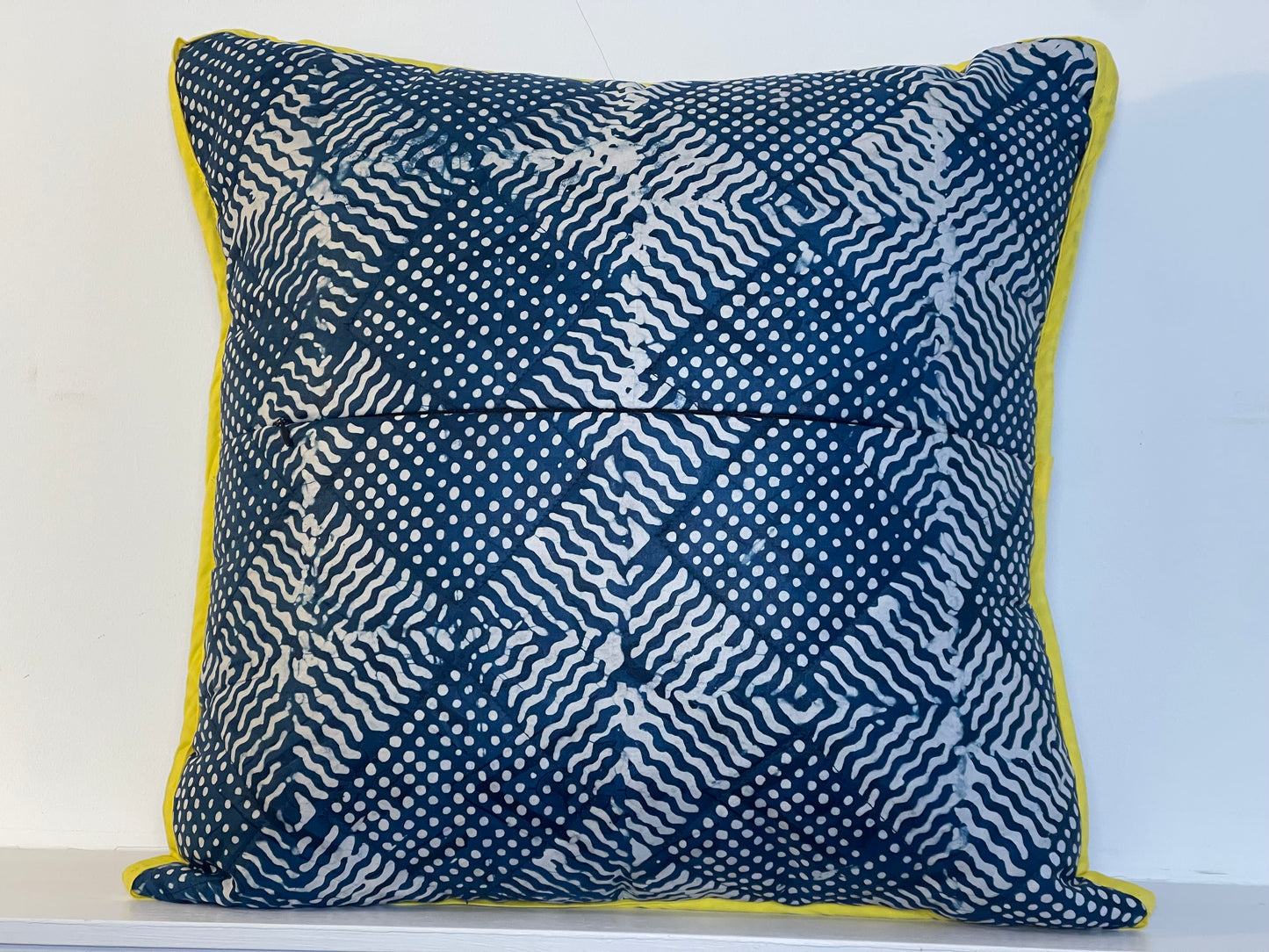 New - Large Malen Batik Quilted Luxe Cushion