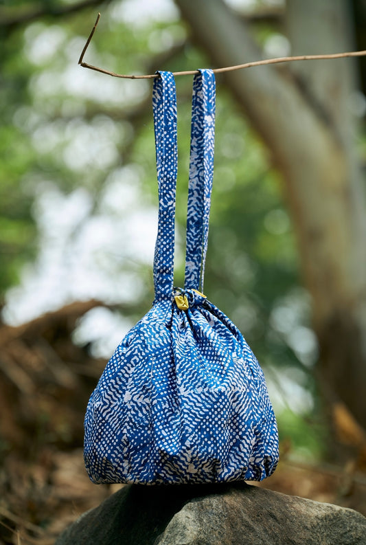 Mano Sakrim Batik Unlined Bucket Bag