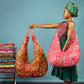 Soro Gbema Batik Quilted Crossbody Bag