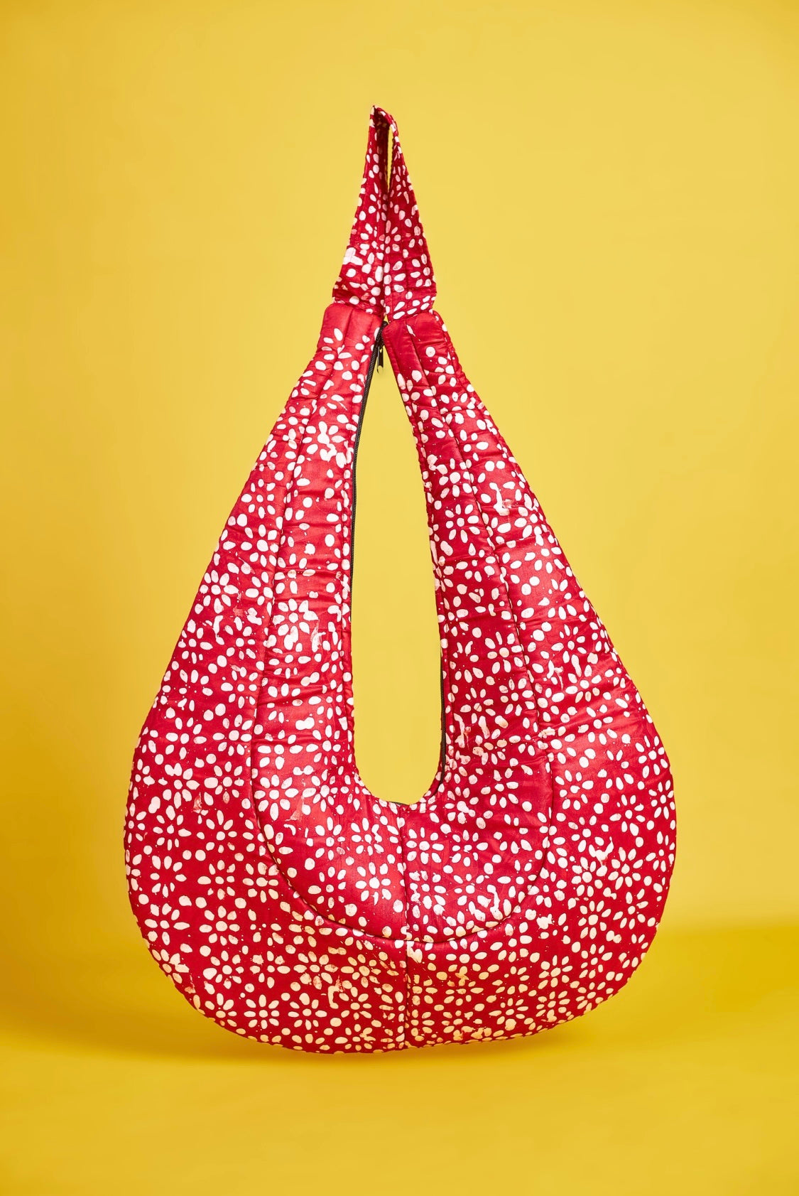 Soro Gbema Batik Quilted Crossbody Bag