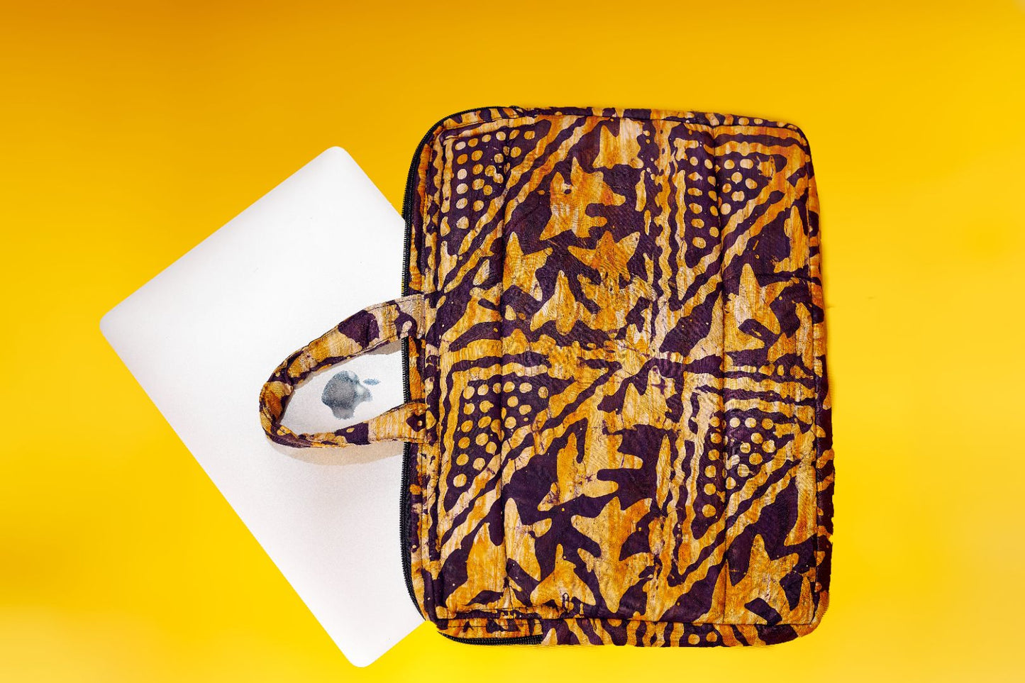 Barri Batik Quilted Laptop Case