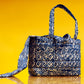 Sahn Batik Quilted Open Shoulder Bag