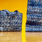 Sahn Batik Quilted Open Shoulder Bag