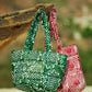 Peje Batik Quilted Zipper Shoulder Bag